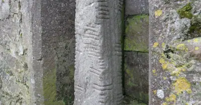 Ardmore 1 Ogham stone inscription, Co. Waterford, carrying the MAQI son-of formula
