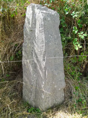 Plácas | Greenhill 2 (I-COR-004) ogham stone