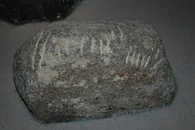 Bimaken Friary 2 (M-IOM-004) ogham stone